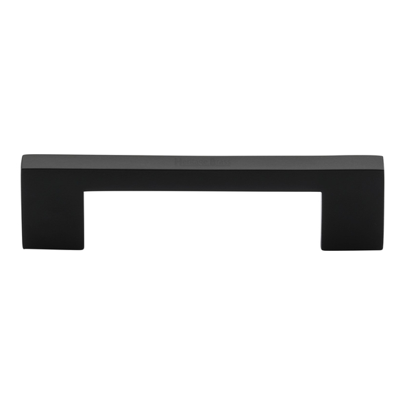 C0337 96-BKMT • 096 x 116 x 30mm • Matt Black • Heritage Brass Metro Cabinet Pull Handle